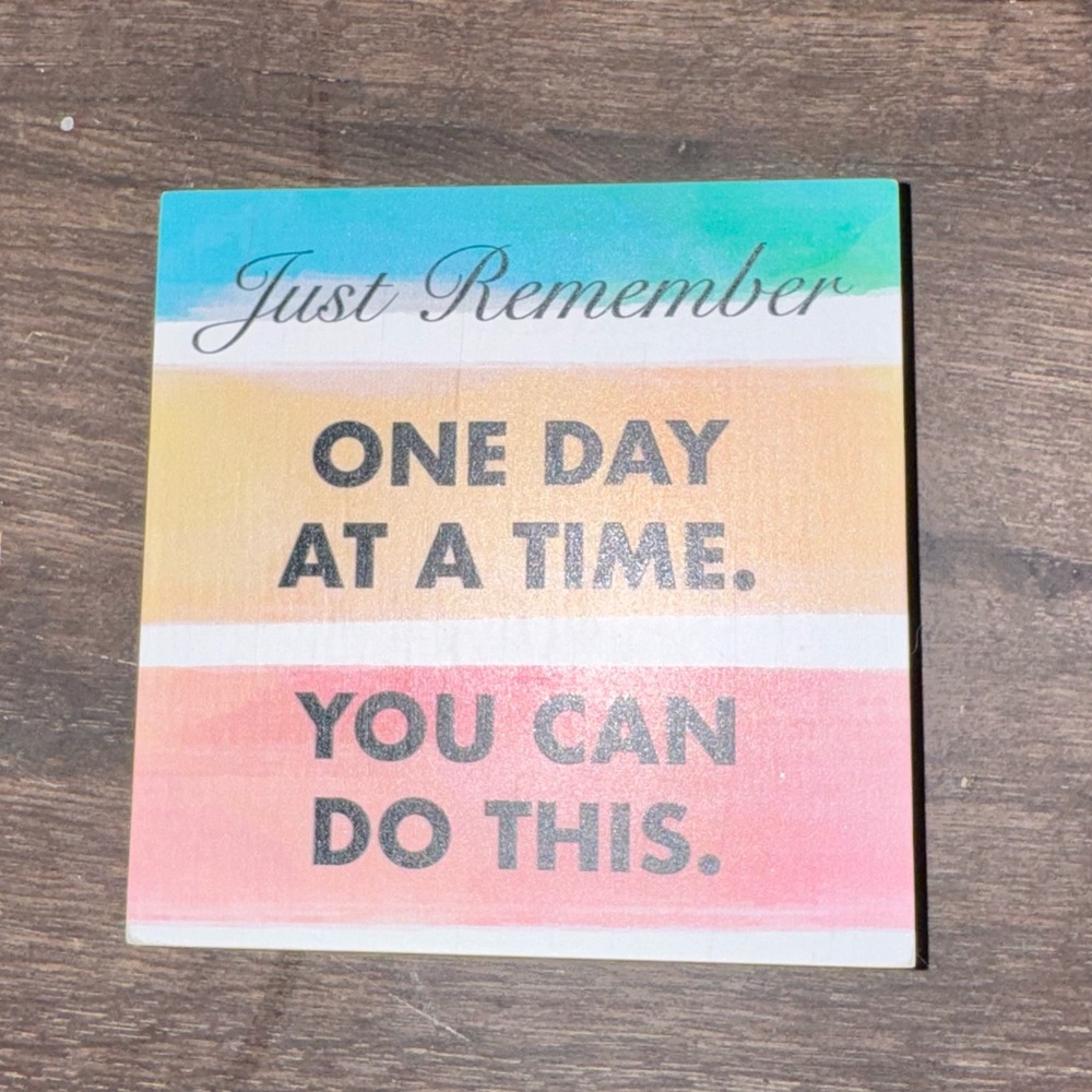 Amazon Motivational Wall Art - Blue, Green, Yellow, Pink